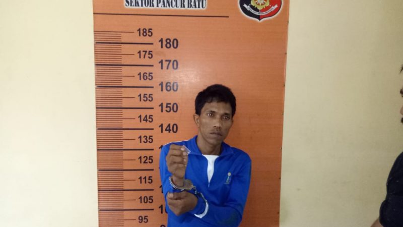 Kantongi Sabu-sabu, Warga Durin Jangak di Ringkus Pegasus Polsek Pancur Batu