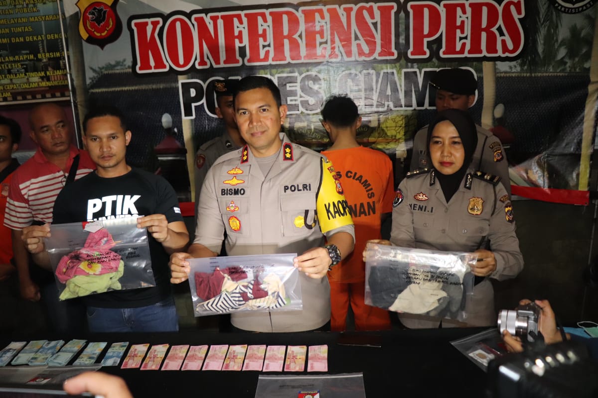 RSA, Pembunuh Sekaligus  Perampok Tetangga Sendiri, Akhirnya Ditangkap Unit Reskrim Polres Ciamis