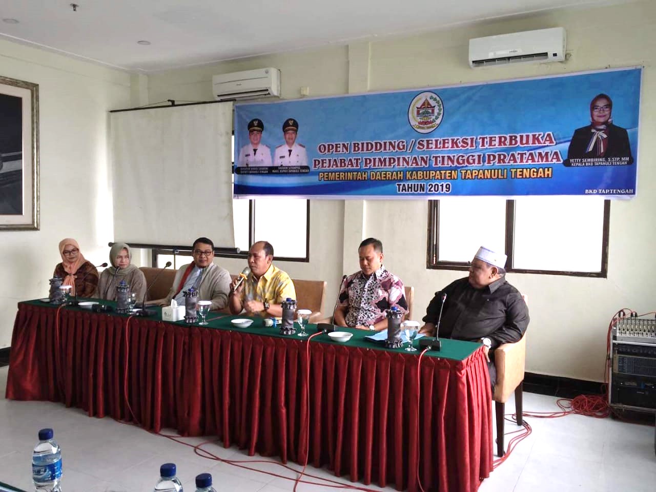 Pemkab Tapteng Laksanakan Uji Kompetensi Jabatan Jabatan Pimpinan