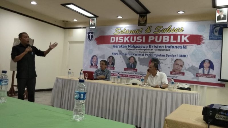 GMKI Pematangsiantar-Simalungun Bersama PNPS GMKI Gelar Diskusi Publik
