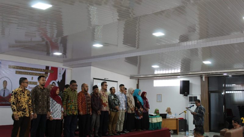 Himpunan Mahasiswa Magister Hukum Unimal Dilantik, Sekaligus Diskusi Isu Nasional