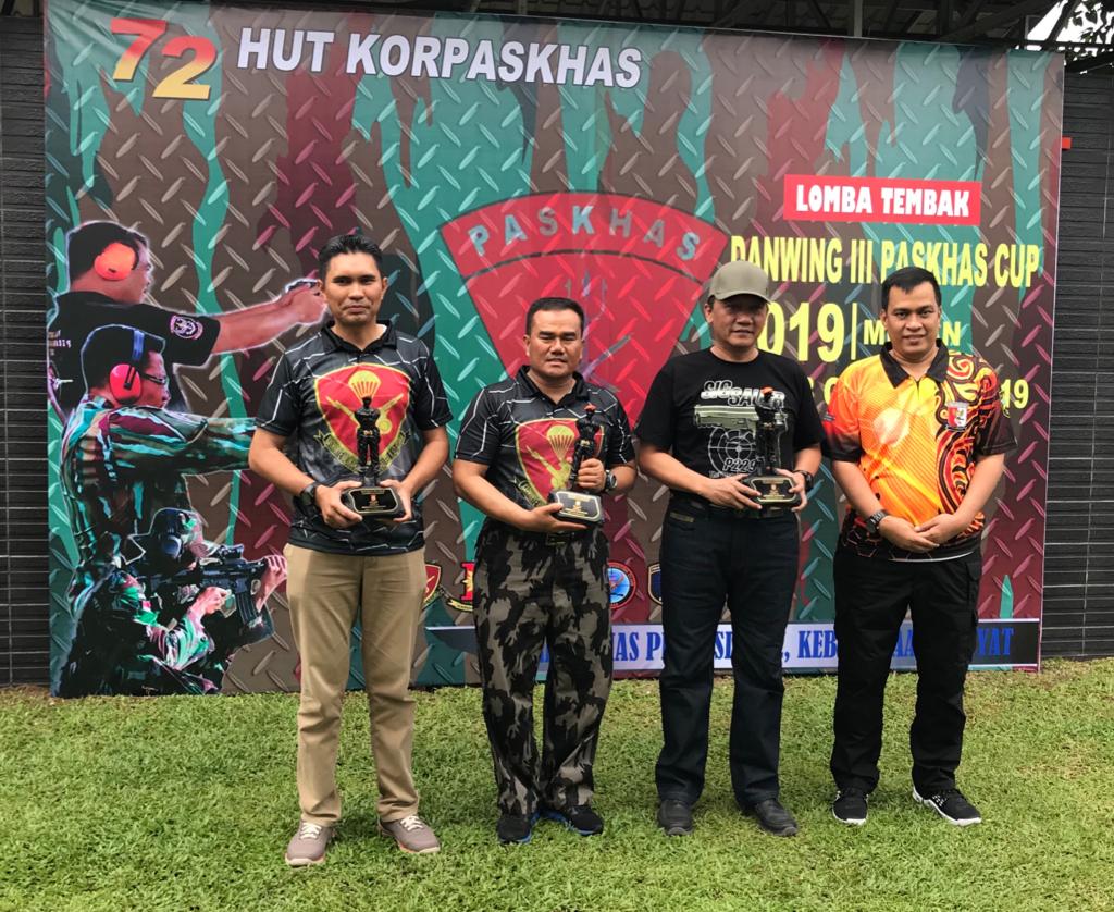 Kolonel Pnb Meka Yudanto, Hadiri Lomba Tembak Danwing III Paskhas Cup 2019