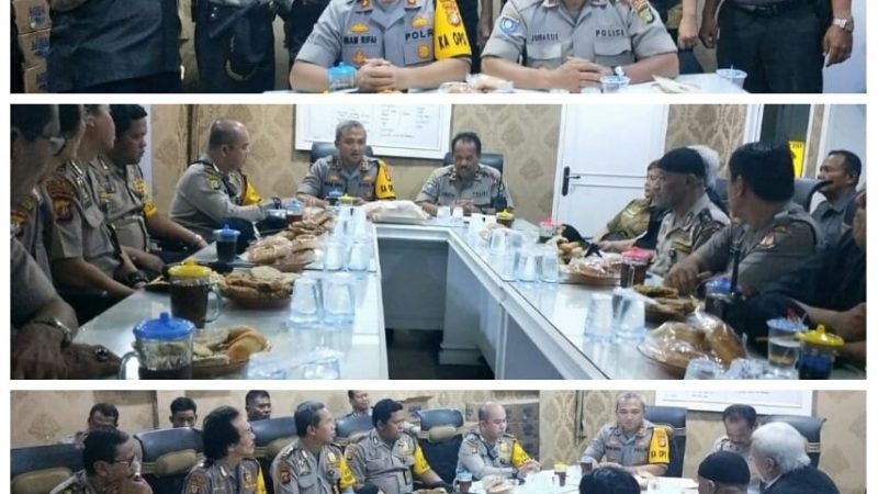 Kapolsek Metro Penjaringan Pimpin Pertemuan dan Silahturahmi dengan Pokdarkamtibmas se Kecamatan Penjaringan