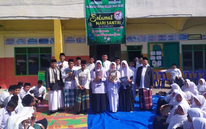 Madrasah Aliyah Negeri Kabanjahe Peringati Hari Santri Nasional