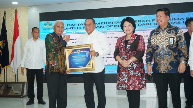 Kemenkeu RI Berikan Penghargaan Kepada Pemkab Asahan