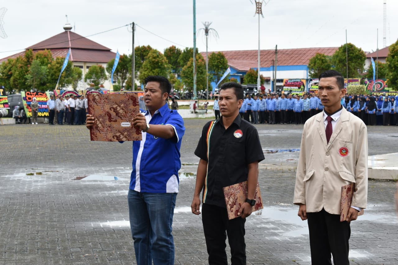 Upacara Hari Sumpah Pemuda Anggota DPRK Subulussalam Turut Ambil Bagian Dalam Pembacaan Teks