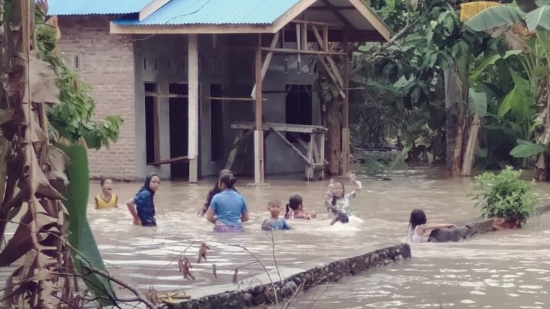 Banjir Menimpa Kampung Halaman, Bupati Batu bara Dinilai Abai