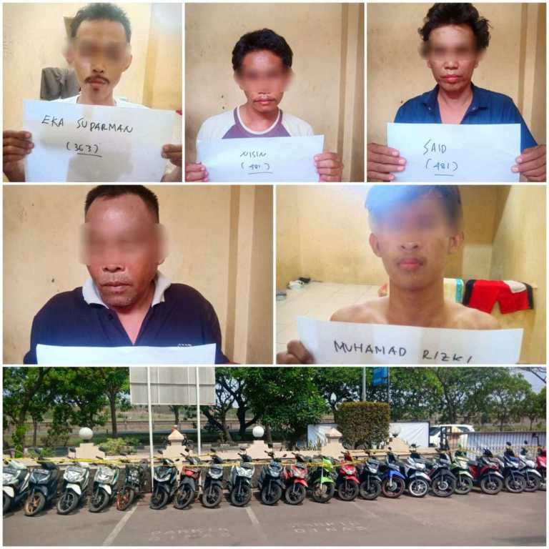 Polsek Neglasari Berhasil Bongkar Pelaku Spesialis Kasus Curanmor