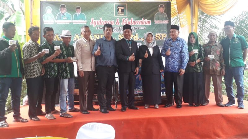 Usai Pelantikan, Anggota DPRD Sergai Hari Ananda Adakan Syukuran Dan Silaturahmi Bersama Masyarakat