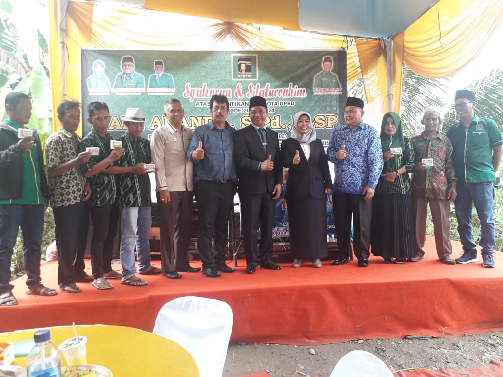 Usai Pelantikan, Anggota DPRD Sergai Hari Ananda Adakan Syukuran Dan Silaturahmi Bersama Masyarakat