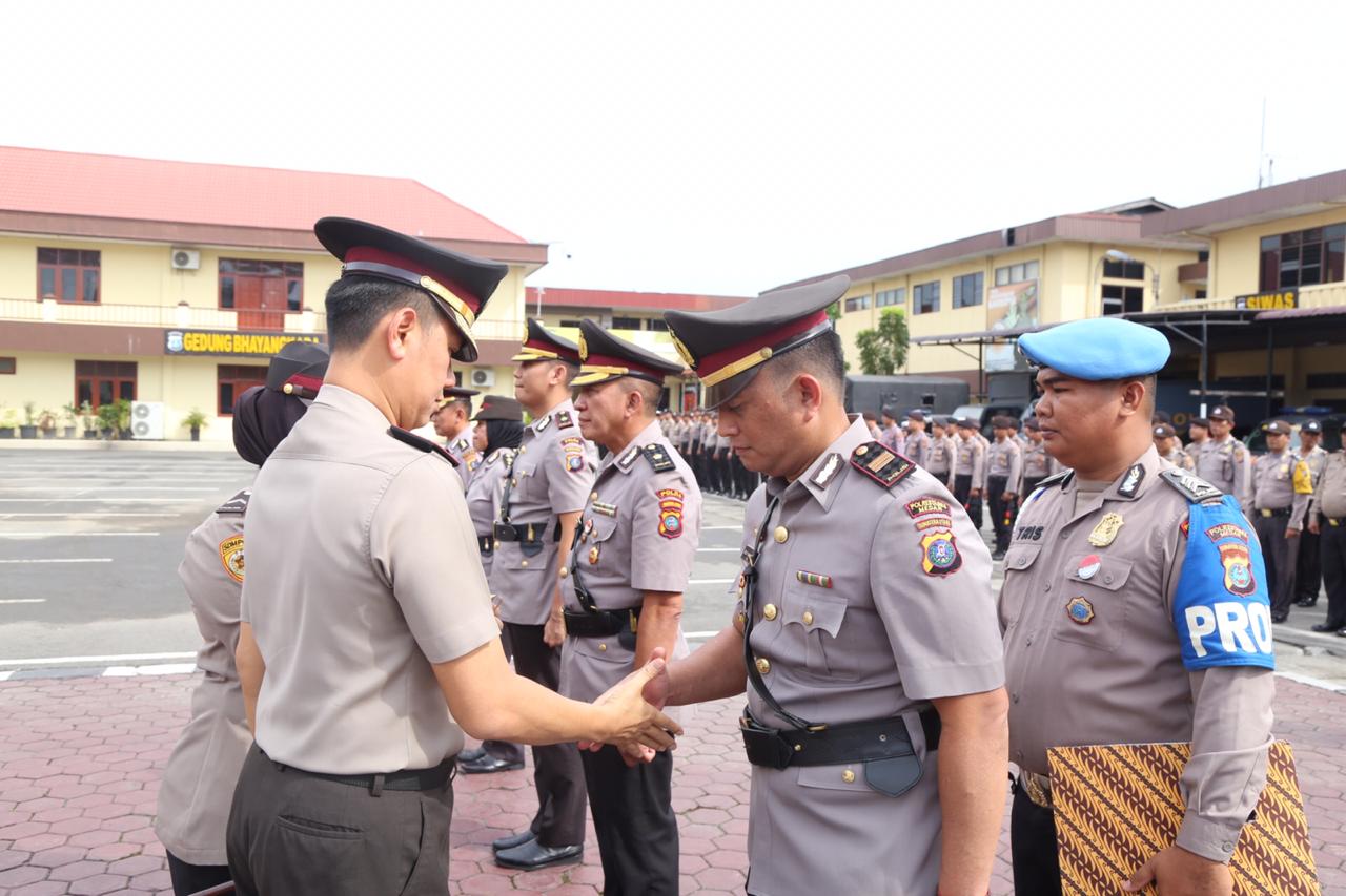 AKP Dolly Nelson Nainggolan,SH,SIK Resmi Jabat Kapolsek Deli Tua Gantikan Kompol Efianto