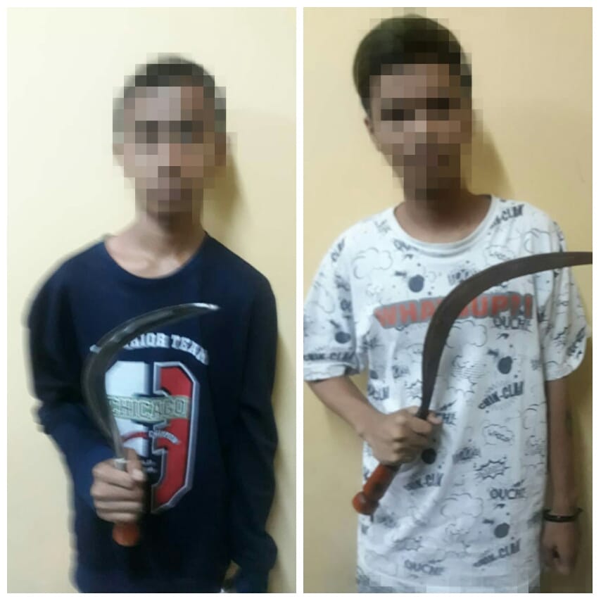 Polsek Tanjung Amankan Dua Orang Pelajar Pelaku Pengeroyokan