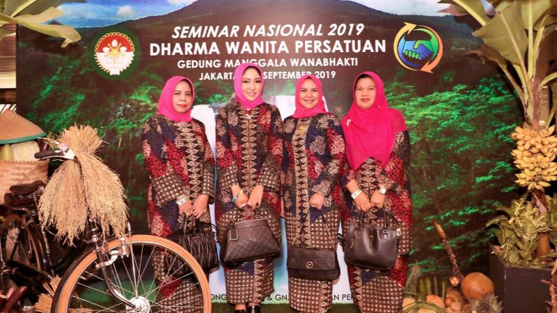 Hj Rita Maharani Hadiri Seminar Nasional DWP 2019