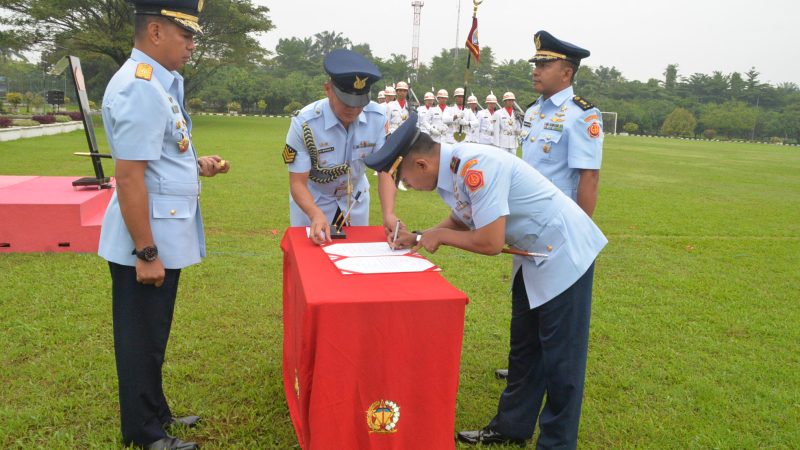 Dansatrad 232 Dumai Resmi di Jabat Oleh Mayor Lek Ida Bagus Surya Darma