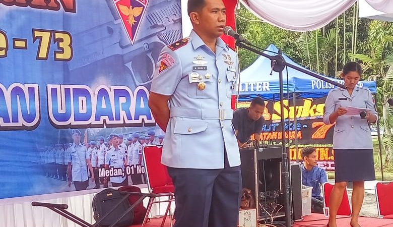 Acara Syukuran HUT POM AU ke 73 di Medan Berlangsung Meriah