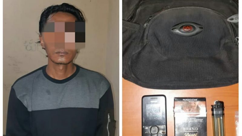 Saat Digeledah, Polisi Temukan Sabu dari Pria Ini