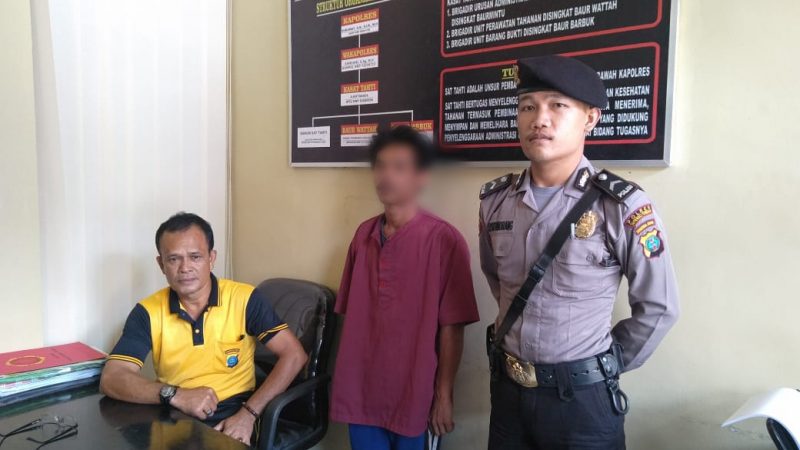 Bawa Narkoba Jenis Ganja, Seorang Buruh Bangunan Berurusan Dengan Kepolisian
