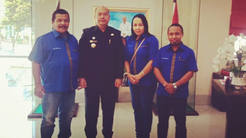 Bupati Taput Meyakini Kemah Pers Indonesia Bisa Meneruskan Sejarah Kaldera Toba