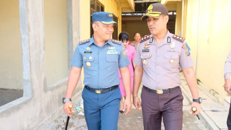 Jalin Silaturahmi dan Sinergitas, Lanal Tanjung Balai  Sambangi Polres Tanjung Balai