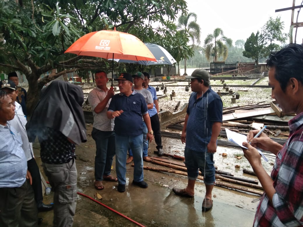 Walikota Subulussalam Tinjau Pembangunan Makam Syekh Hamzah Fansuri di Oboh