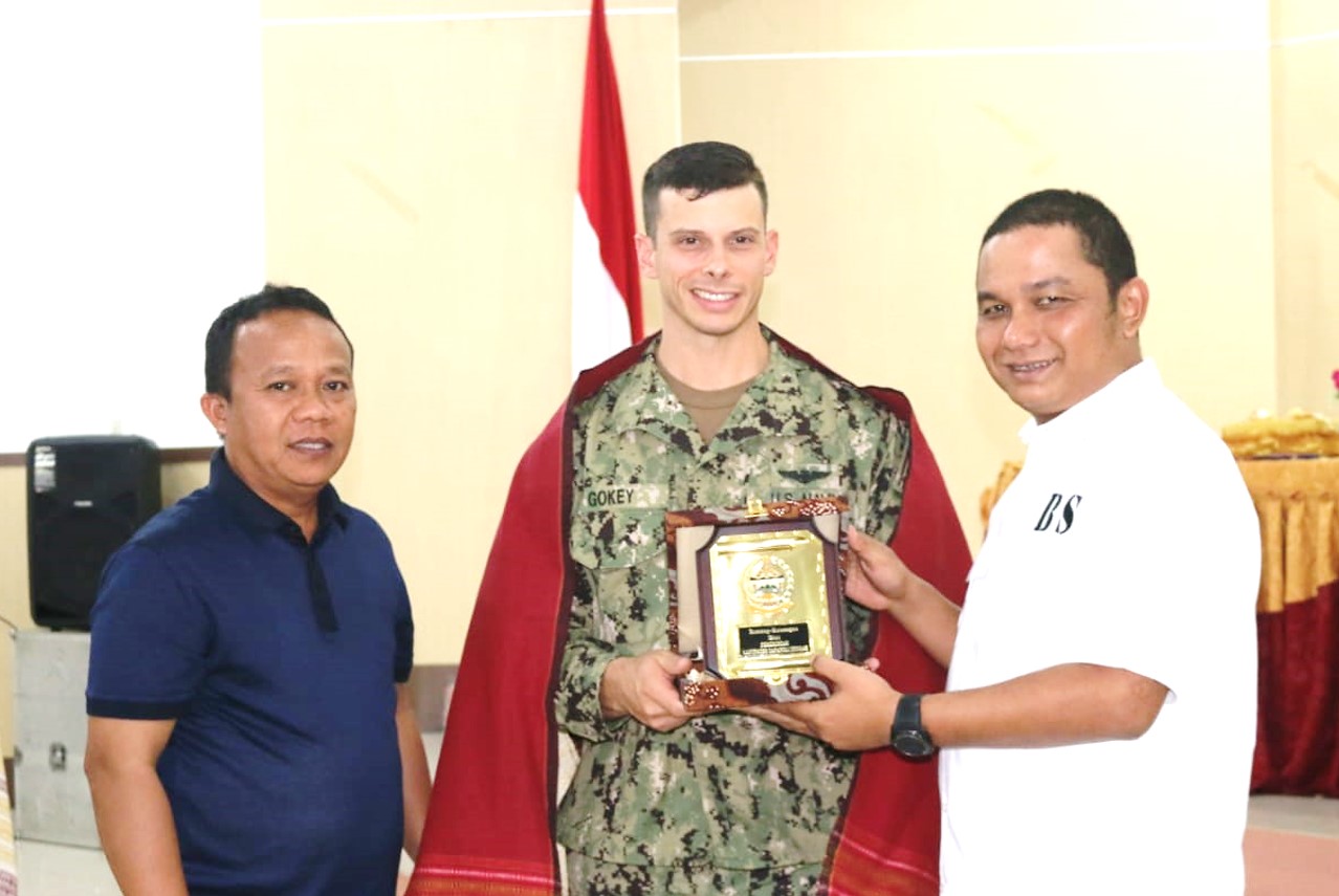 Bupati Tapteng Hadiri Penutupan Pre Deployment Site Survey (PDSS) Pacific Partnership 2020