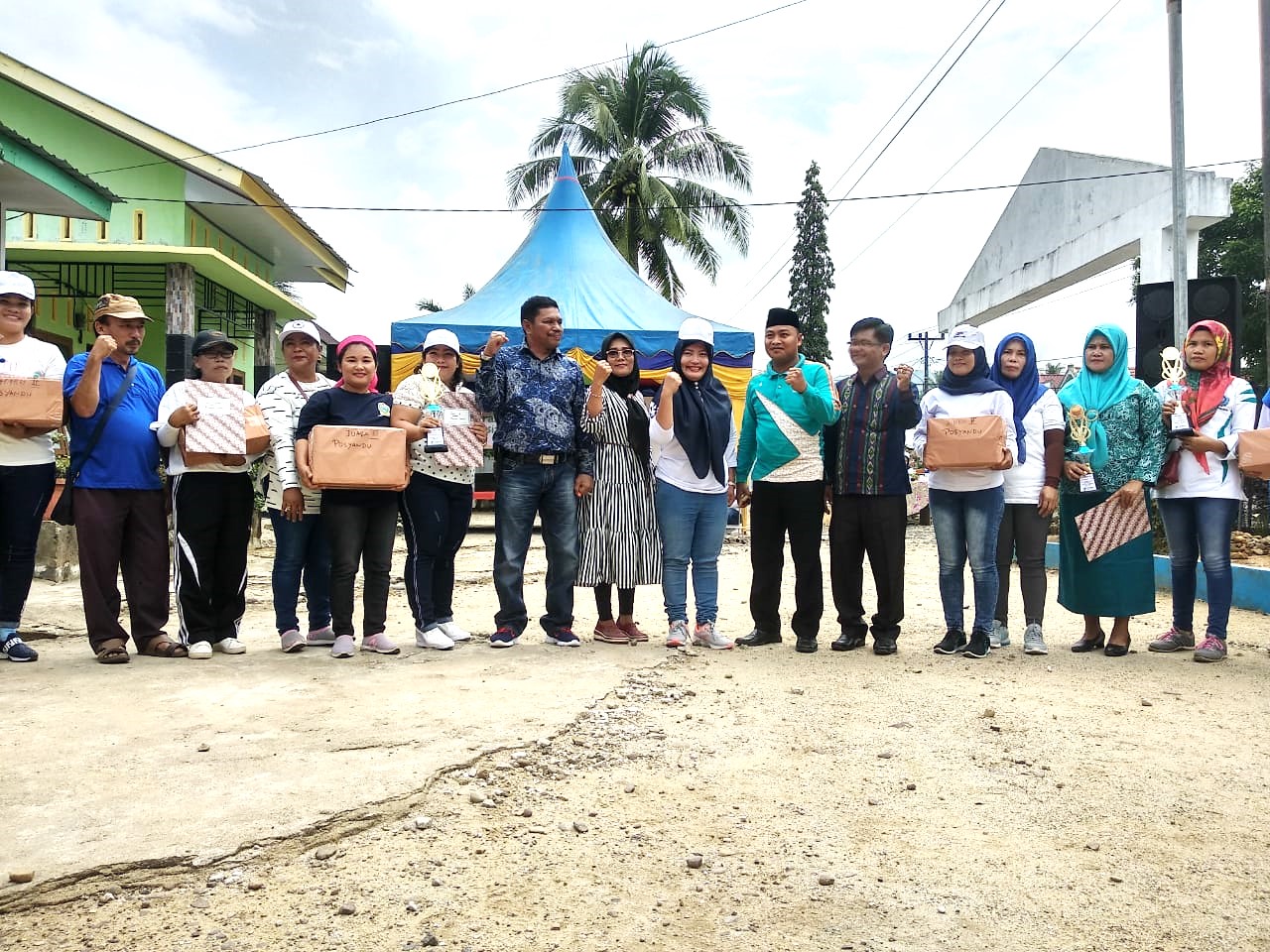 Puskesmas Pinangsori Gelar Perlombaan Peringati HKN ke-55