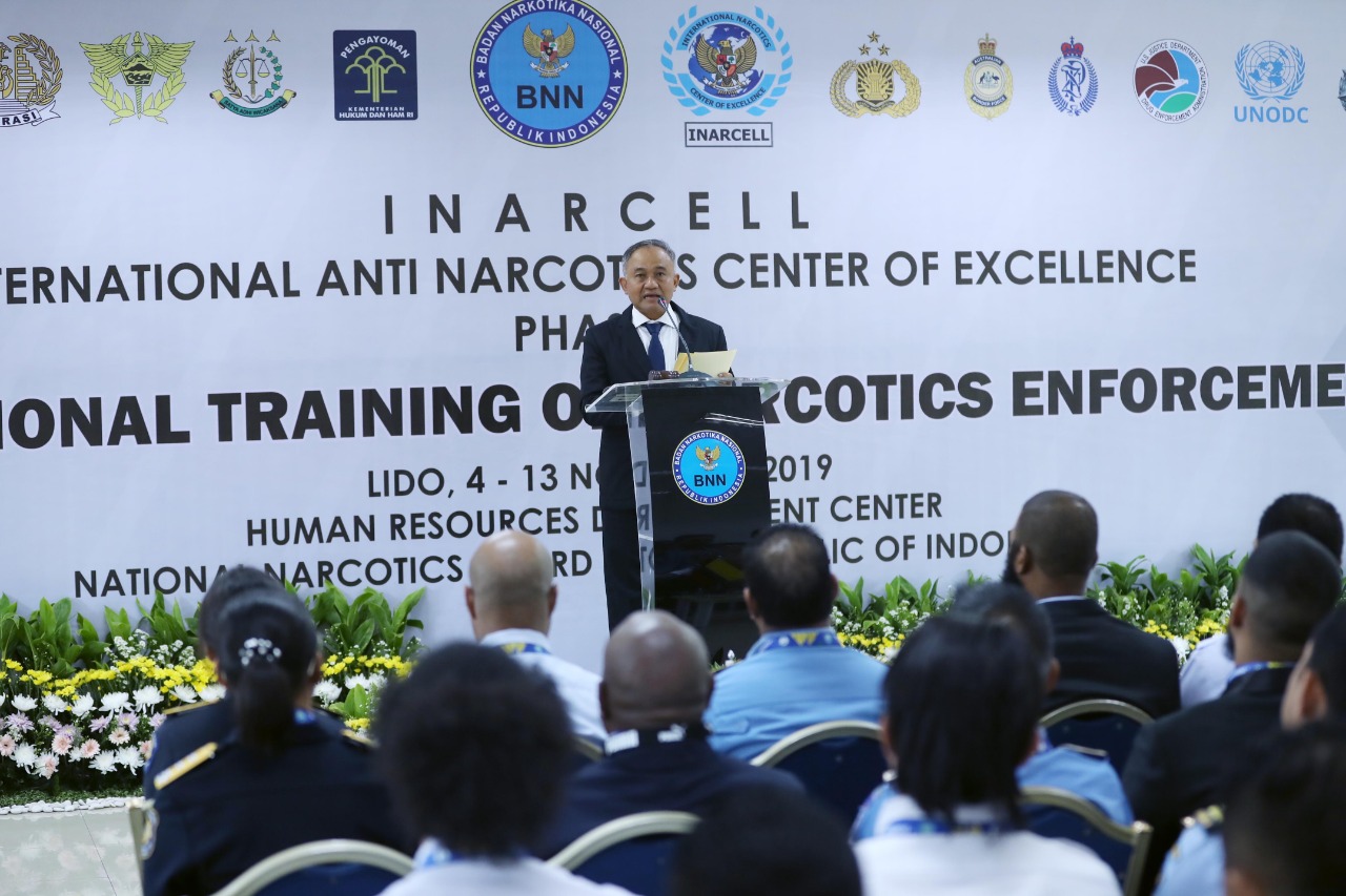 BNN Laksanakan Internasional Traning For Law Inforcement