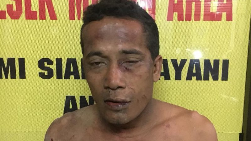 Rampas HP Mahasiswi di Jermal 4, Suroso Nyaris Tewas Mandi Darah