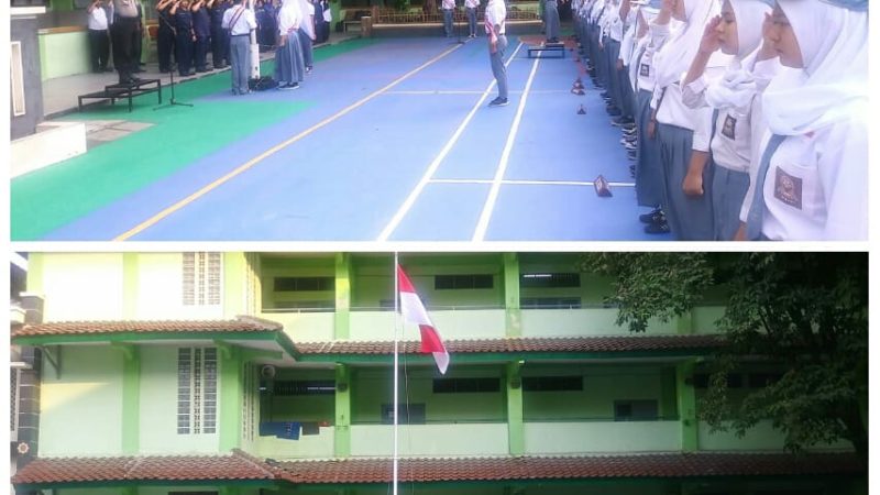 Kanit Binmas Polsek Cempaka Putih Jadi Irup di SMKN 39