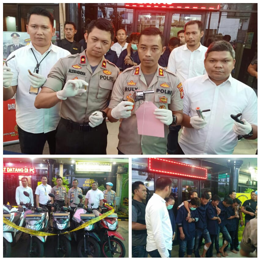 Enam Pelaku Curanmor Diringkus Polisi di Sebuah Hotel