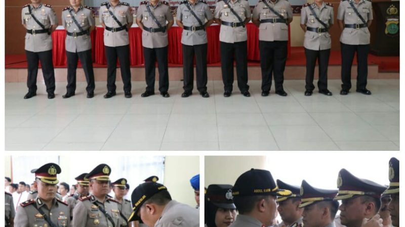 Sertijab dan Acara Lepas Sambut di Polres Metro Tangerang