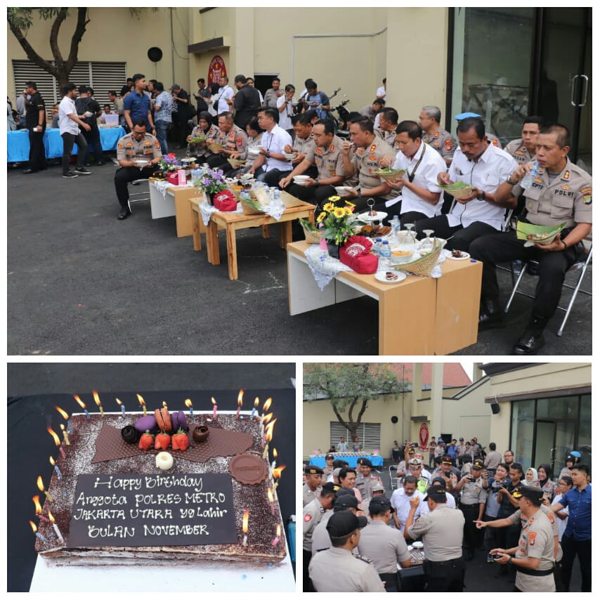Kapolres Metro Jakarta Utara Pimpin Apel Pagi