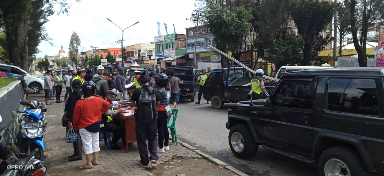 Operasi Zebra Toba 2019 di Karo Berakhir, 2004 Surat Tilang Diterbitkan