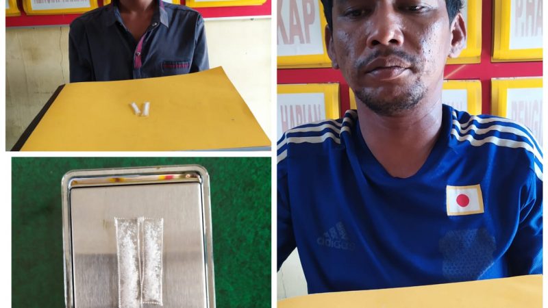 Polsek Langsa Kembali Sikat Penguna Narkoba Jenis Sabu