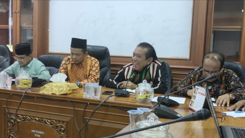 Rencana Dirikan Universitas di Taput Pemkab Taput Kunjungi UIN SUSKA Riau
