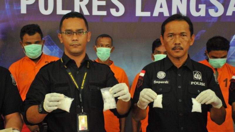 Sat ResNarkoba Polres Langsa Amankan Pengedar Narkoba