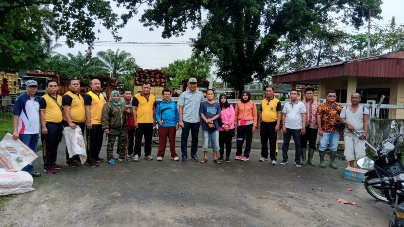 Camat Jawa Maraja Bah Jambi Pimpin Gotroy, Bersama Karyawan PTPN 4 Bah Jambi Dan Warga Masyarakat