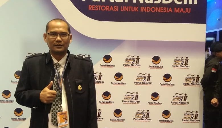 Anggota DPRD Kota Medan, Antonius Devolis Tumanggor Hadiri Kongres Partai NasDem ke II dan Hut Ke-8