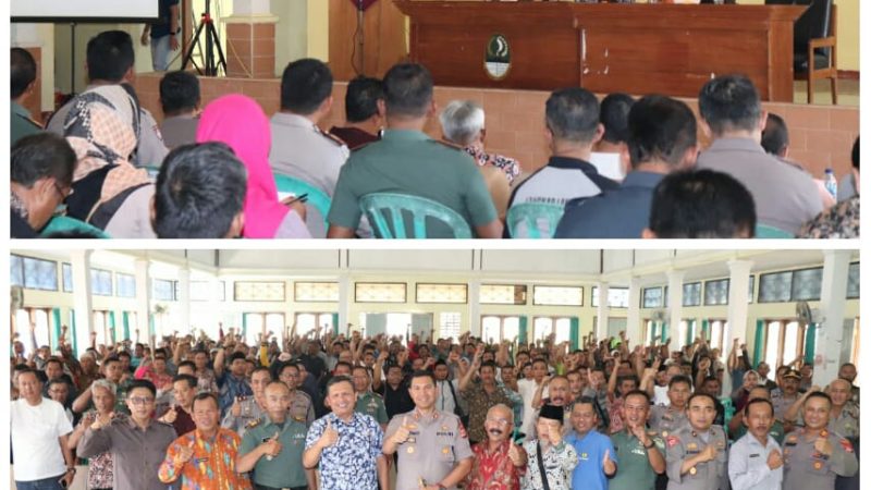 Rapat Koordinasi Lintas Sektoral Ops Praja Pangandaran