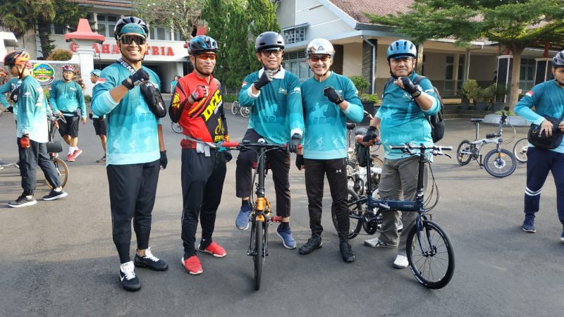 Danrem 071/Wijayakusuma, Gowes Bareng Komunitas SeLiP “Xplore Purwokerto 2019”