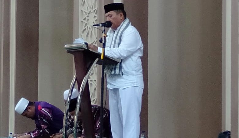 Walikota Affan Alfian Bintang Lepas Jamaah Umroh Kota Subulussalam Tahun 2019