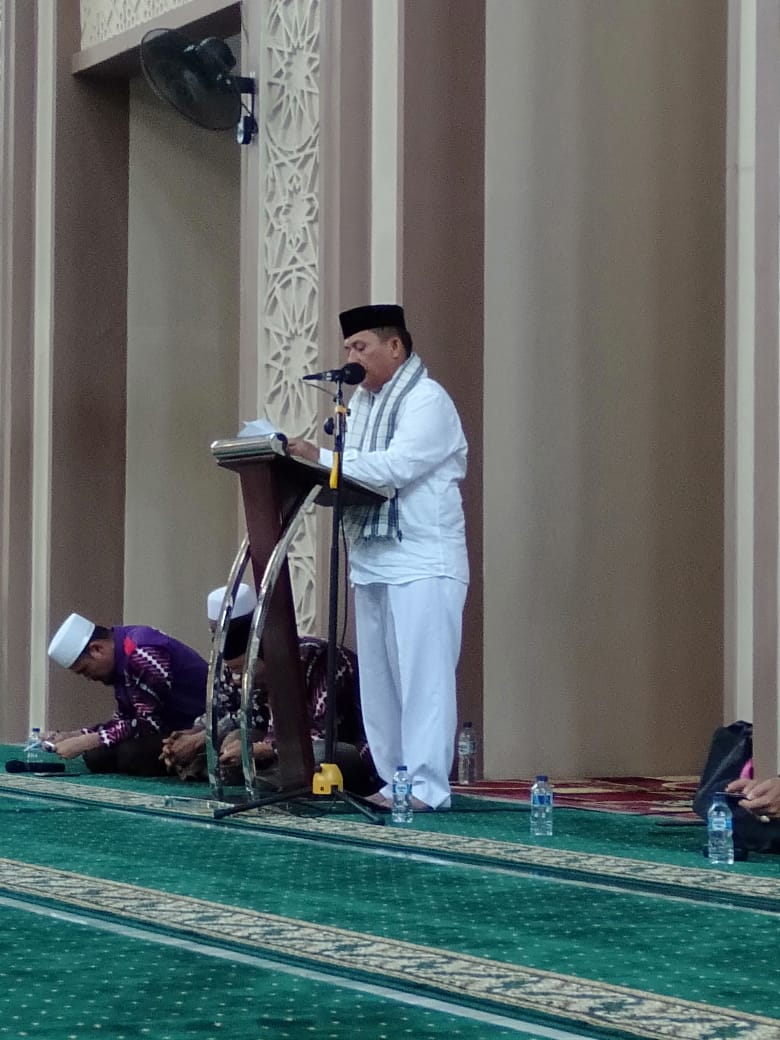 Walikota Affan Alfian Bintang Lepas Jamaah Umroh Kota Subulussalam Tahun 2019