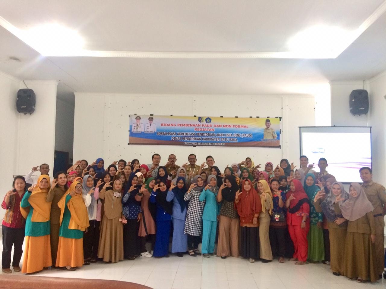 Disdik Batu Bara Gelar Sosialisasi Akreditasi Pendidikan Anak Usia Dini ((PAUD)