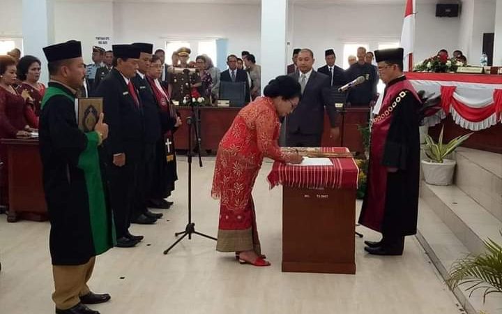 Tiga Pimpinan DPRD Karo Periode 2019-2024 Resmi Dilantik