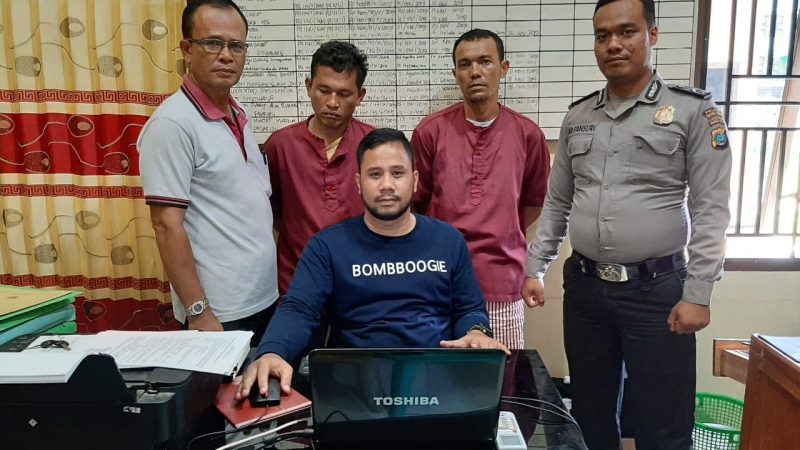 Satresnakoba Polres Tapteng Tangkap Dua Tersangka Penyalagunaan Narkotika