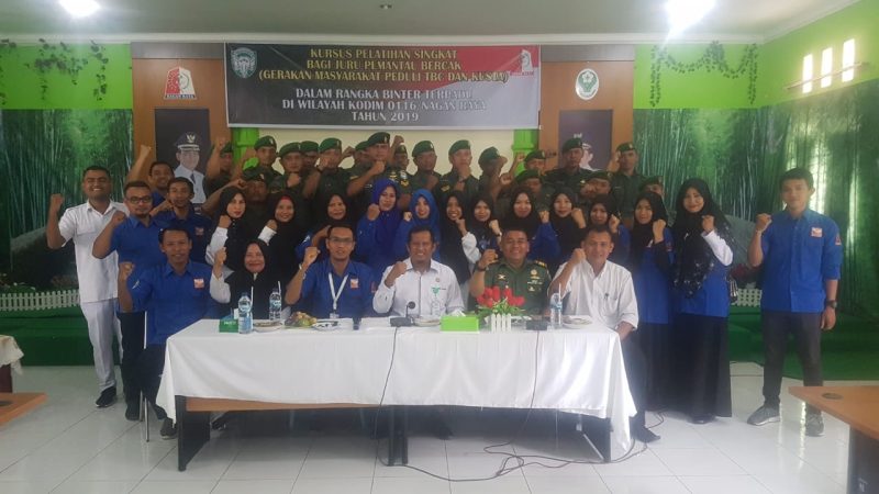 Dinkes Nagan Raya Dan Kodim Nagan Raya Gelar Pelatihan Juru Pemantau Penyakit Menular