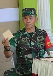 Babinsa Purbalingga Sulap Limbah Kayu Jadi Stik Es Krim