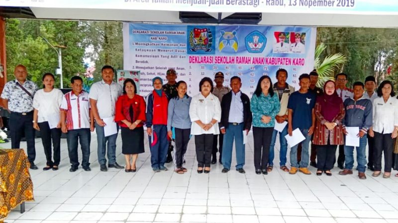 Wakil Bupati Karo Hadiri Peringatan HAN 2019, Anak Merupakan Pewaris Bangsa