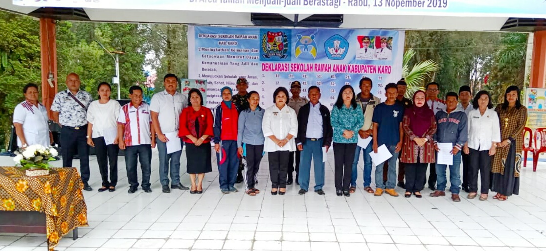 Wakil Bupati Karo Hadiri Peringatan HAN 2019, Anak Merupakan Pewaris Bangsa