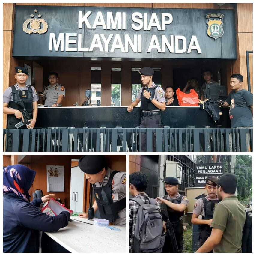 Pasca Ledakan Bom di Polrestabes Medan, Polres Metro Jakarta Barat Tingkatkan Kewaspadaan dan Pengamanan
